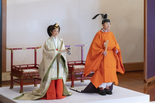 Son Altesse Impériale le Prince héritier Akishino et Son Altesse Impériale le Princesse héritier Akishino